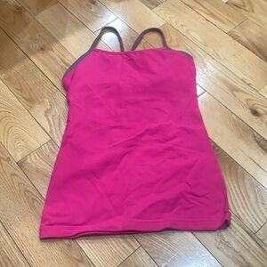 lululemon tank top with a built in sports bra xxs